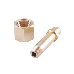 [Z-65480] JUEGO DE TUERCA Y NIPLE P/REGULADOR DE OXIGENO