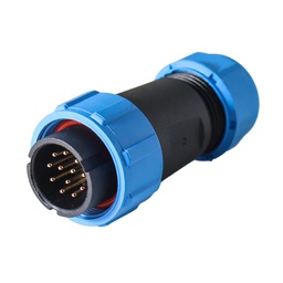[Z-67174] ANPHENOL DE 12 PINES P/PEDAL PARA SOLDAR (Z-67171) P/INVERSOR TIG 350A (Z-67170)