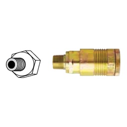 [ZH-00675] CONEXION RAPIDA MACHO 1/2&quot; NPT  ESTILO G Mod 1816BK
