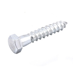 [ZN-01060] TORNILLO  HEX GALV. P/MADERA 1/4 X 5 (Precio x Pza - Caja c/50 pzas)