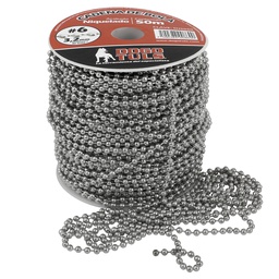 [SH5050] CADENA DE BOLA #6 3.2mm NIQUELADA 50mt