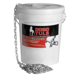 [IN5020] CADENA GALVANIZADA 3/8"G-30  50kg CUBETA
