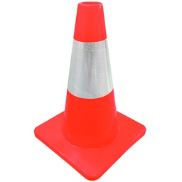 [CT3001] CONO PARA TRAFICO PVC 45CM UN REFLEJANTE