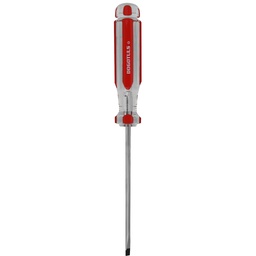 [TO2005] DESARMADOR ACETATO ROJO PLANO 1/8X3