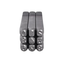 [SP2047] JGO DE NUMEROS 3/8" GOLPE DE ACERO 10mm
