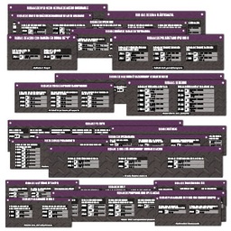 [EX1020] KIT DE BANNER PARA RODAJAS 23 PZAS