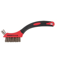 [NI1003] MINI CEPILLO PLASTICO 10X3 INOX FRONTAL