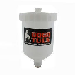 [NF4028] VASO PLASTICO PISTOLA HVLP GRAVEDAD600ML