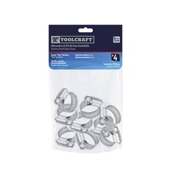 [TC4691] ABRAZADERA SIN FIN #04 BANDA 1/2&quot; 10 PZS