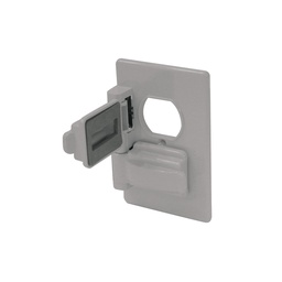 [FP0041 IN HOUSE ] PLACA PLASTICA INTEMPERIE DUPLEX