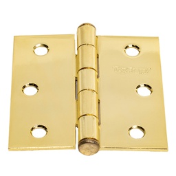 [PF0105] BISAGRA CUADRADA PREMIUM2 1/2&quot;X 2 1/2&quot; ACERO LATONADO