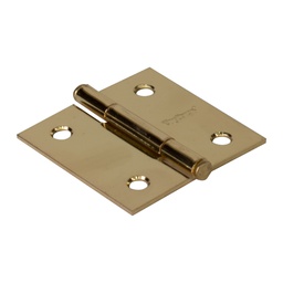 [PF0104] BISAGRA CUADRADA PREMIUM2&quot; X 2&quot; ACERO LATONADO
