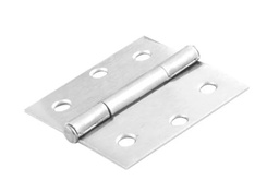 [PF0117] BISAGRA CUADRADA PREMIUM3 1/2&quot;X 3 1/2&quot; CROMO MATE