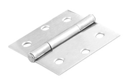 [PF0116] BISAGRA CUADRADA PREMIUM3&quot; X 3&quot; CROMO MATE