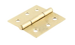 [PF0108] BISAGRA CUADRADA PREMIUM4&quot; X 4&quot; ACERO LATONADO