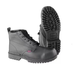 [TC2767] BOTA DE PIEL CON CASQUILLO # 5