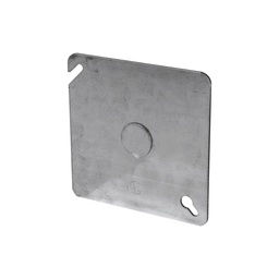 [FU1629 IN HOUSE ] TAPA CAJA CUADRADA 4" ENTRADA 1/2"