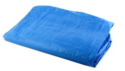 [WF0771 IN HOUSE ] LONA LIGERA AZUL 3 X 4M