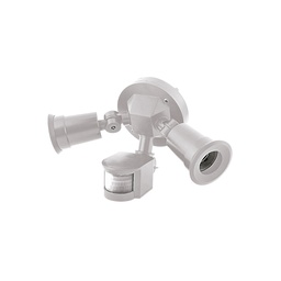 [FU1119 IN HOUSE ] LUMINARIO CON SENSOR DE MOVIMIENTO PAR-38 BLANCO