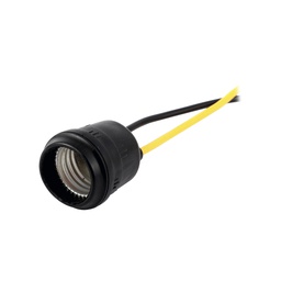 [FP0030] PORTALAMPARA DE HULE CON CABLES