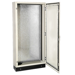 [AECMO2012-40PM-ZUN] ARMARIO METALICO MONOBLOK CON PLACA DE MONTAJE Y ZOCALO 2000X1200X400