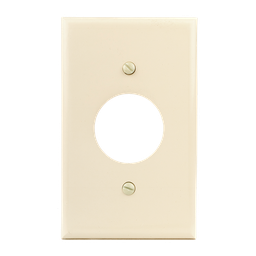 [8800100] PLACA DE PLASTICO PARA CONTACTO SENCILLO