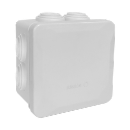 [CE101055CH] CAJA ESTANCA CON CONOS HUESO IP55 TORNILLOS 100x100x55 mm
