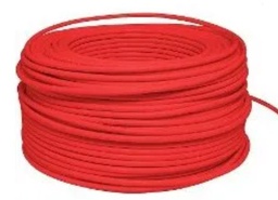 [1500181] CABLE  DE 100 MTS   AUTOMOTRIZ FLEXIBLE  18 ROJO