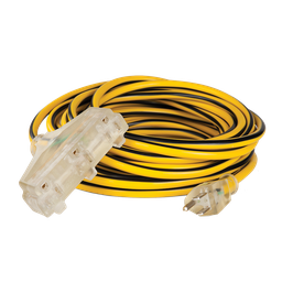 [9770163] EXT. USO RUDO 3X14 ILUMINADA 30 MTS. AMARILLO/NEGRO