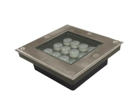 [9403065] LUMINARIO CUADRADO DE EMPOTRAR ALUMINIO 12 W 120-277 V~ 60 Hz 3 000 K 1 200 lm