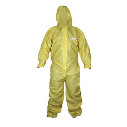 [JYR-50012XG] OVEROL DESECHABLE CONTRA QUIMICOS CATEGORIA III, COSTURADO 65 GRS. T 2XG.                  