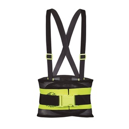 [ECO-8102XG3C] SOPORTE SACROLUMBAR ECOFRIENDLY DE MALLACON CON BANDA DOBLE TERCER CINTURON T-2XG.