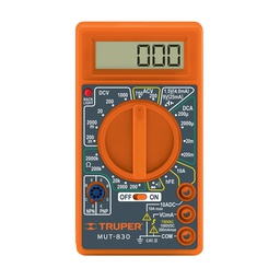[10400] Multimetro digital escolar, Truper