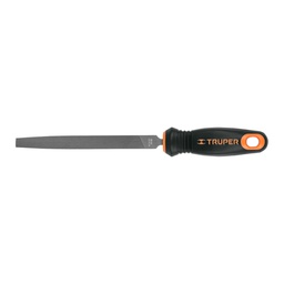 [11238] Lima plana muza 6' con mango doble inyeccion, Truper