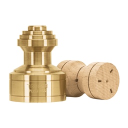 [11822] Plomada de laton 16 oz tipo Guatemala, Truper