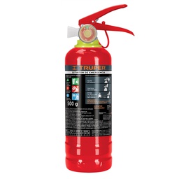 [101172] Extintor portatil recargable 0.5 kg, polvo tipo ABC, Truper