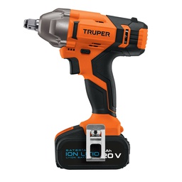 [101607] Llave de impacto inalambrica 1/2', 20 V, Truper
