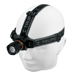 [16716] Linterna de minero 1 LED 340 lm recargable, Truper