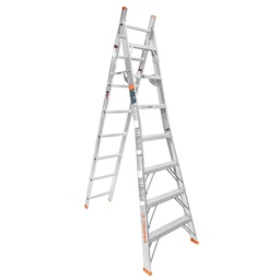 [16747] Escalera de combinacion, tipo ll, 15 escalones, Truper