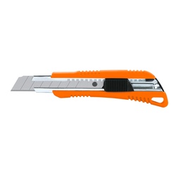 [16974] Cutter 18 mm reforzado de plastico con alma metalica, Truper