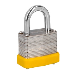 [23502] Candado laminado, 30mm, gancho corto, blister, Hermex Basic