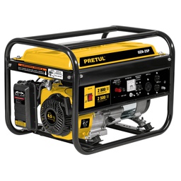 [26034] Generador portatil 2.8 kW motor a gasolina, Pretul