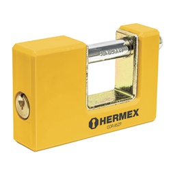 [27088] Candado antipalanca 85 mm cuerpo metalico, Hermex Basic