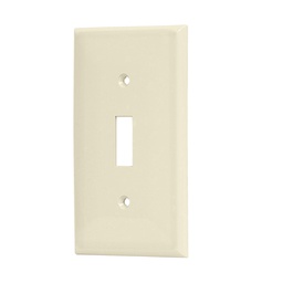 [46415] Placa de ABS para interruptor vertical, Standard, marfil