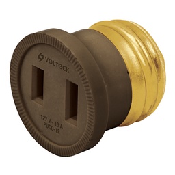 [46490] Adaptador de portalampara a contacto, Volteck