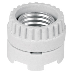 [46521] Portalampara de porcelana, tipo anuncio, Volteck