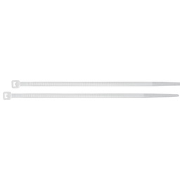 [47457] Bolsa con 1000 cinchos plasticos 18lb, 100x2.5 mm, naturales