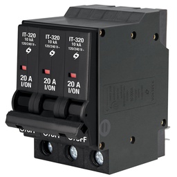 [47514] Interruptor termomagnetico 3 polos 20 A, Volteck