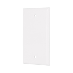 [47724] Placa de ABS ciega, Standard, blanco, Volteck