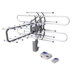 [48115] Antena aerea para TV HD, giratoria 360° con control, Volteck